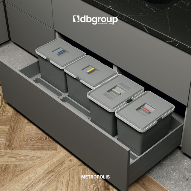 Cubo reciclaje Metropolis DB Group
