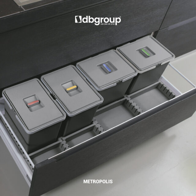 Cubo reciclaje Metropolis DB Group
