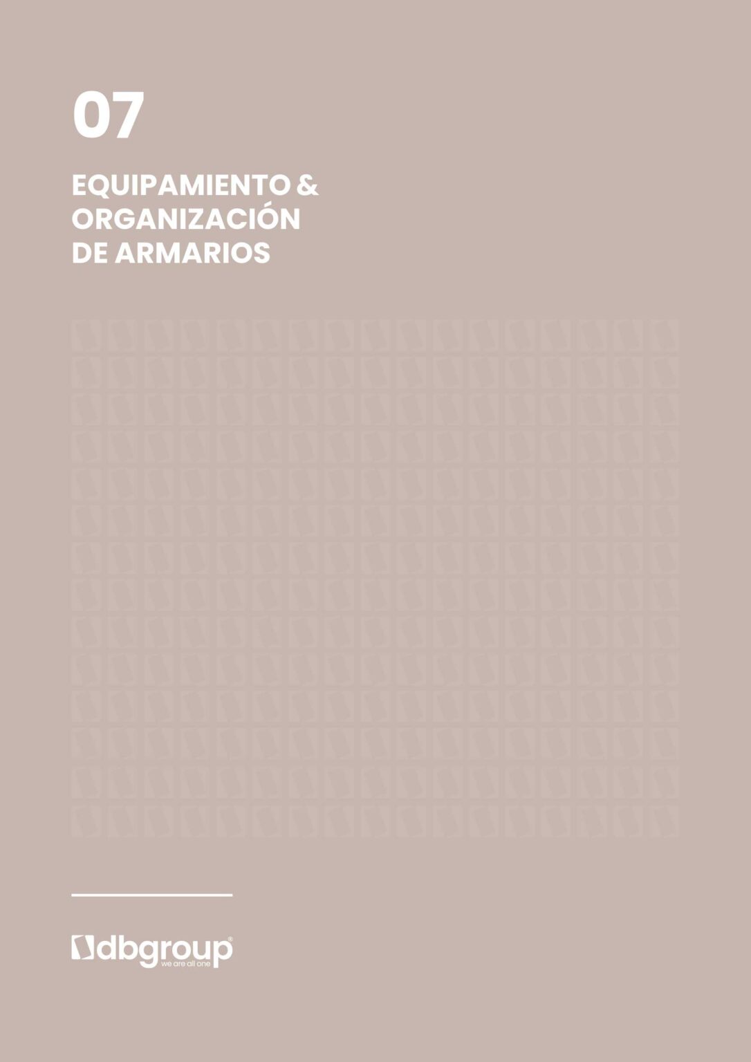 Equipamiento y organizacion de armarios